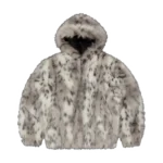 VESTE À CAPUCHE EN FOURRURE CORTEIZ MULTI