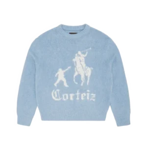 PULL EN MAILLE JACKIN BLEU BÉBÉ