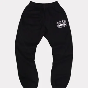 Pantalon de survêtement Corteiz 4Starz Alcatraz Noir