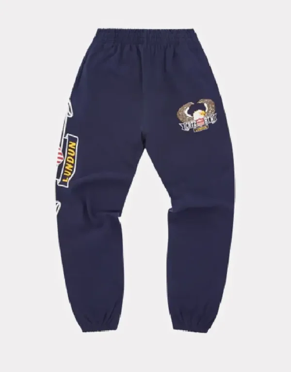 Pantalon de survêtement Corteiz Dipset Bottoms Marine