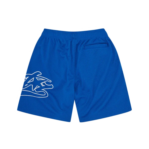 Short en maille WOOSH bleu roi