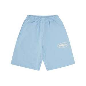SWEATSHORT IMPRIMÉ ISLAND PUFF BLEU BÉBÉ