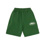 SWEATSHORT IMPRIMÉ ISLAND PUFF VERT