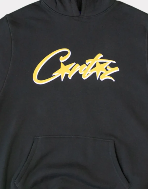 Sweat à capuche Corteiz Allstarz noir