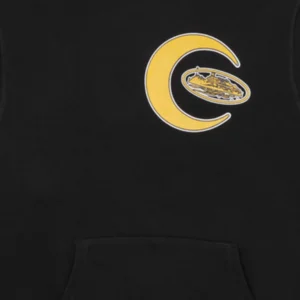 Sweat à capuche Corteiz Crescent Noir