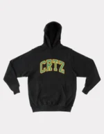 Sweat à capuche Corteiz Dropout Noir