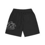 Short en maille WOOSH noir