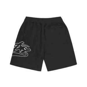 Short en maille WOOSH noir